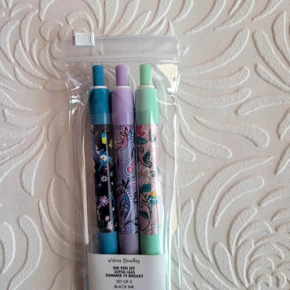 Vera Bradley Ink Pen Set